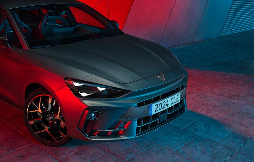 Noul Cupra Leon facelift: design revizuit al părții frontale și ecran central nou de 12.9 inch - Poza 3