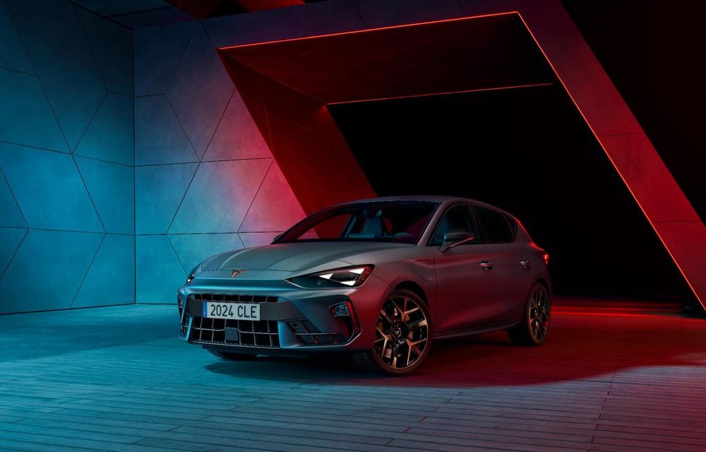 Noul Cupra Leon facelift: design revizuit al părții frontale și ecran central nou de 12.9 inch - Poza 1