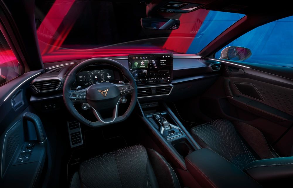 Noul Cupra Leon facelift: design revizuit al părții frontale și ecran central nou de 12.9 inch - Poza 20