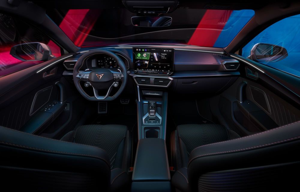 Noul Cupra Leon facelift: design revizuit al părții frontale și ecran central nou de 12.9 inch - Poza 25