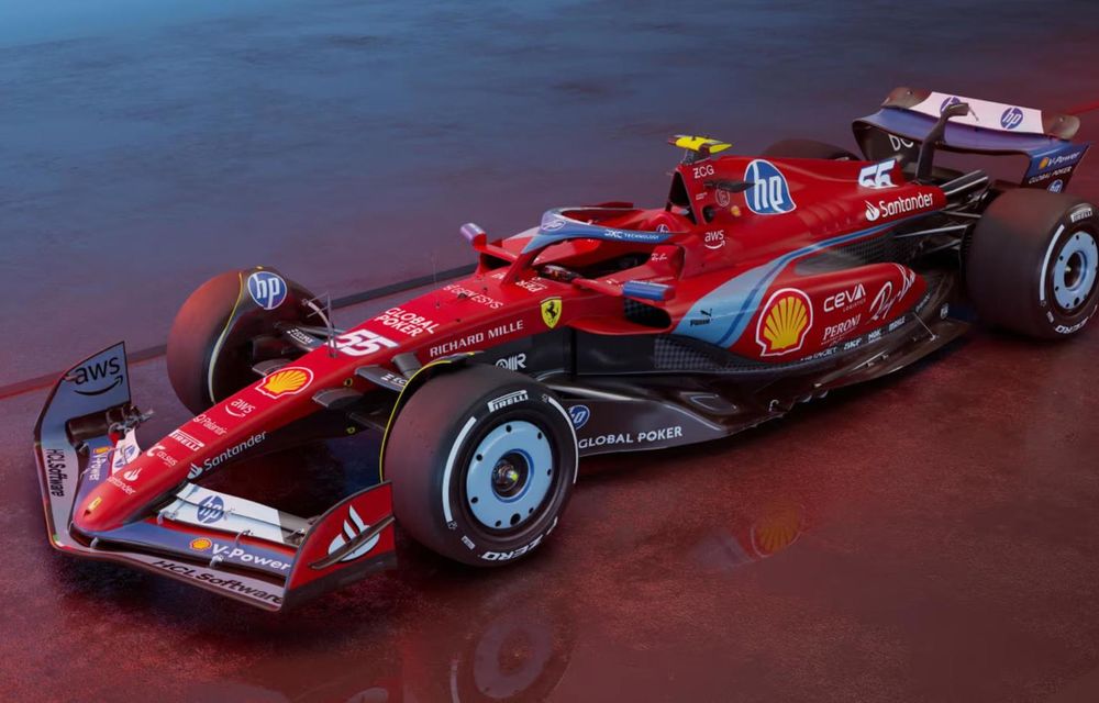F1: Ferrari prezintă o grafică specială pentru cursa de la Miami - Poza 1