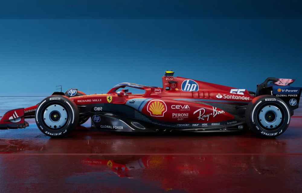 F1: Ferrari prezintă o grafică specială pentru cursa de la Miami - Poza 3