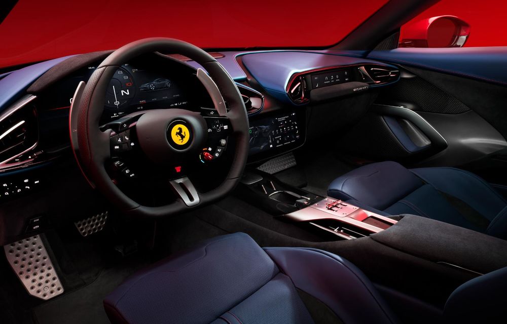 Acesta este noul Ferrari 12Cilindri: succesorul lui 812 are un motor V12 pur - Poza 32