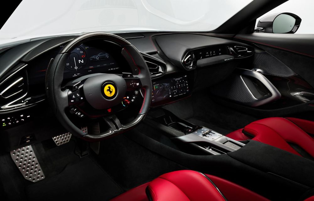 Acesta este noul Ferrari 12Cilindri: succesorul lui 812 are un motor V12 pur - Poza 36
