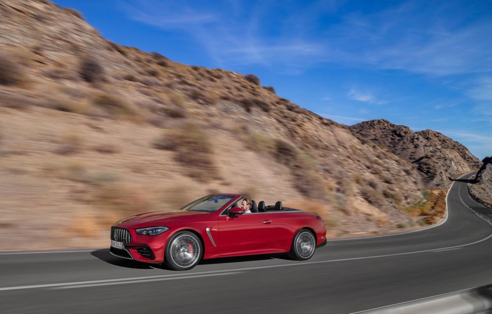 Noul Mercedes-AMG CLE 53 Cabriolet: motor cu 6 cilindri în linie de 450 CP - Poza 2