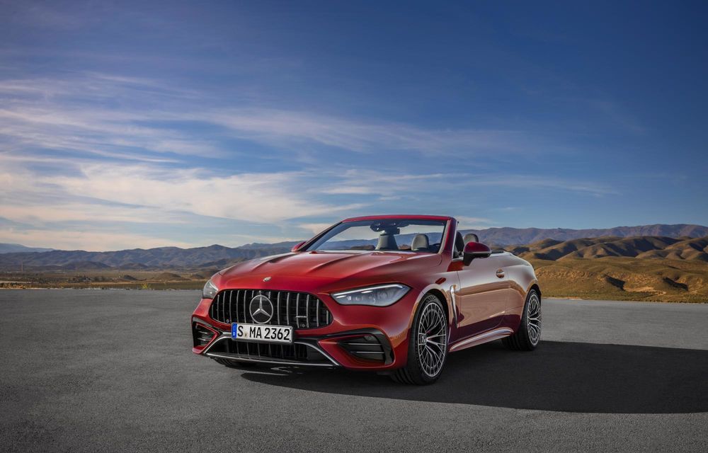 Noul Mercedes-AMG CLE 53 Cabriolet: motor cu 6 cilindri în linie de 450 CP - Poza 15