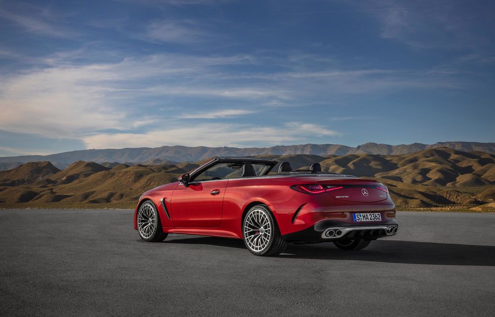 Noul Mercedes-AMG CLE 53 Cabriolet: motor cu 6 cilindri în linie de 450 CP - Poza 18