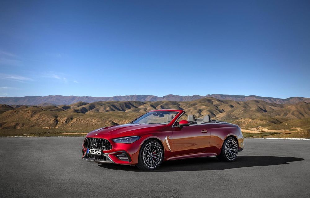 Noul Mercedes-AMG CLE 53 Cabriolet: motor cu 6 cilindri în linie de 450 CP - Poza 1