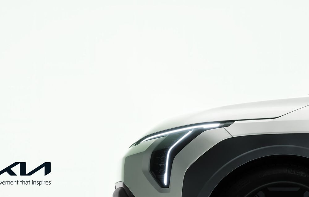 Imagini noi cu Kia EV3: design asemănător cu SUV-urile electrice EV5 și EV9 - Poza 2