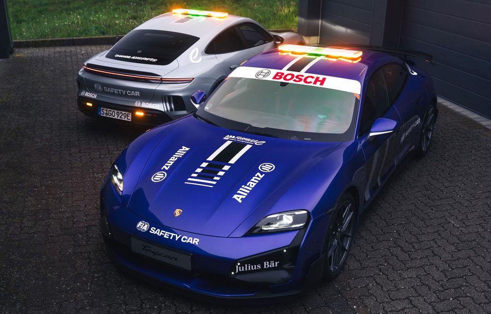 Porsche Taycan Turbo GT este noul Safety Car în Formula E - Poza 2