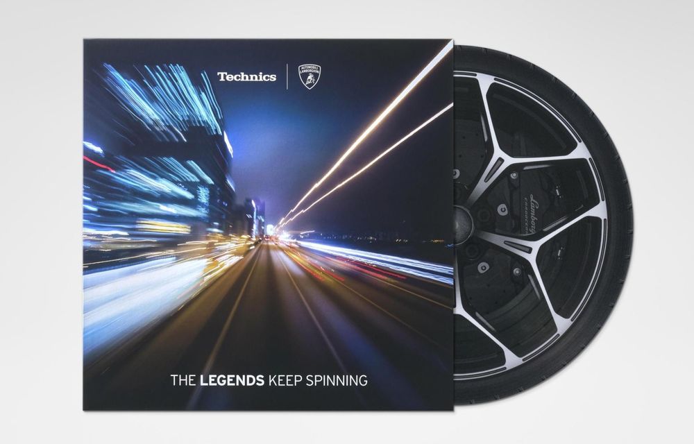 Lamborghini lansează un disc vinil cu sunetul motoarelor sale V12 - Poza 1