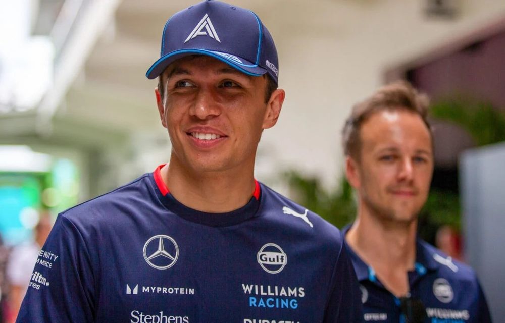 Formula 1: Alex Albon își prelungește contractul cu Williams pentru mai multe sezoane - Poza 1