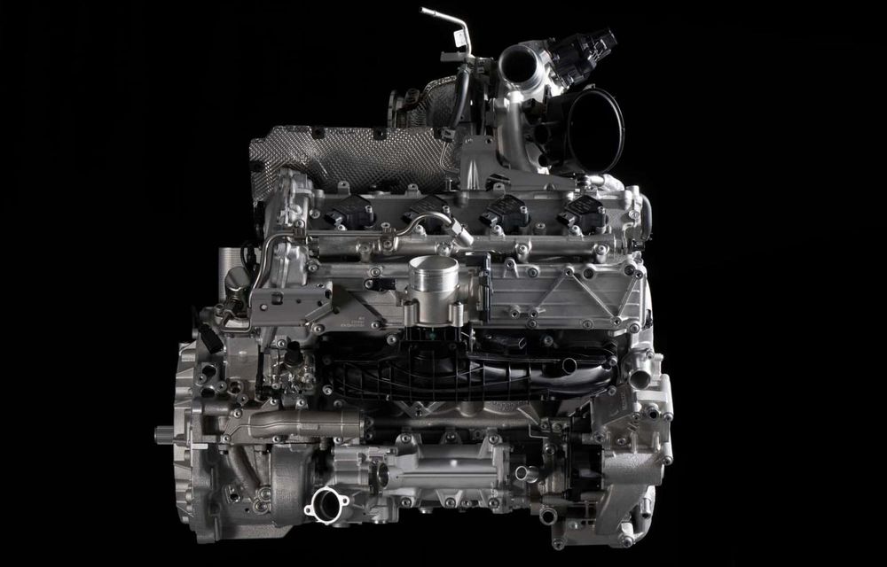 Imagini noi cu motorul succesorului lui Lamborghini Huracan: V8 hibrid de 800 CP - Poza 4