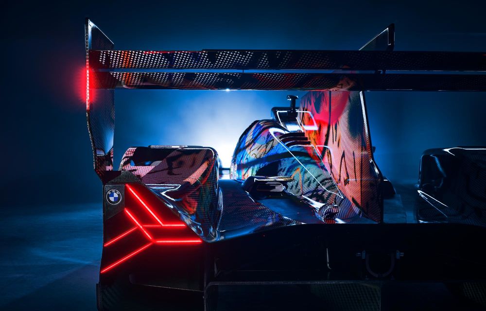 Noul BMW M Hybrid Art Car: prototipul de anduranță va concura la Le Mans cu noua grafică - Poza 7