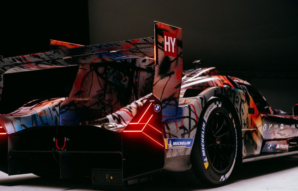 Noul BMW M Hybrid Art Car: prototipul de anduranță va concura la Le Mans cu noua grafică - Poza 11