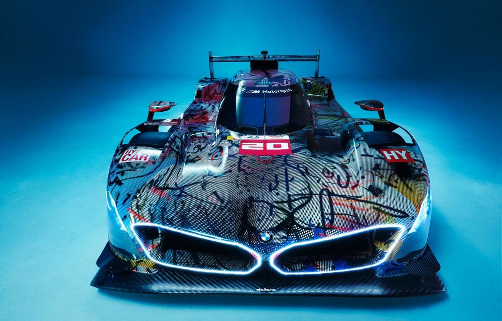 Noul BMW M Hybrid Art Car: prototipul de anduranță va concura la Le Mans cu noua grafică - Poza 18