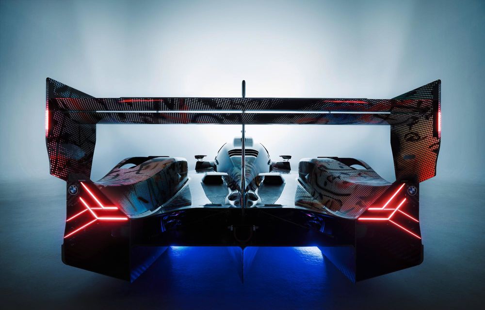 Noul BMW M Hybrid Art Car: prototipul de anduranță va concura la Le Mans cu noua grafică - Poza 22