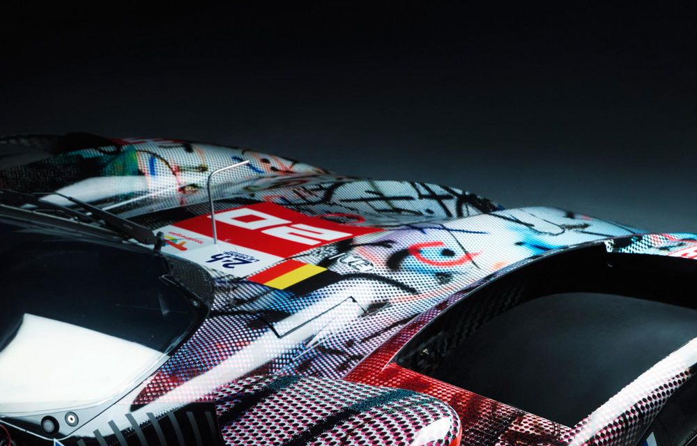 Noul BMW M Hybrid Art Car: prototipul de anduranță va concura la Le Mans cu noua grafică - Poza 25