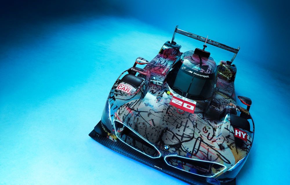 Noul BMW M Hybrid Art Car: prototipul de anduranță va concura la Le Mans cu noua grafică - Poza 20