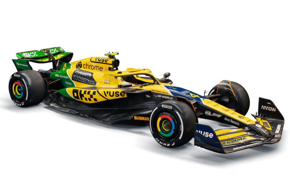 Formula 1: McLaren prezintă o grafică nouă pentru cursa de la Monaco, inspirată de casca lui Ayrton Senna - Poza 5