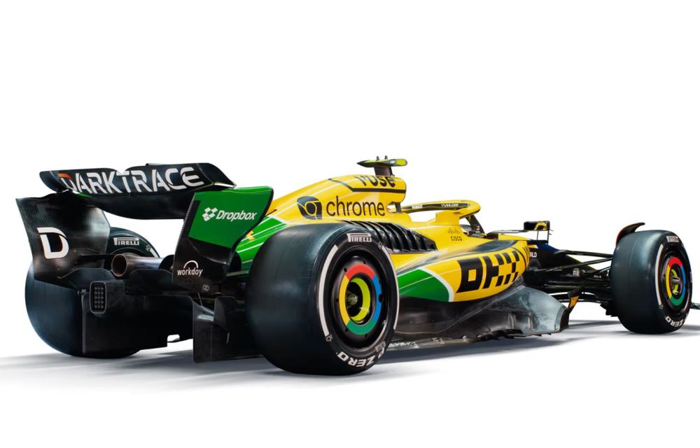 Formula 1: McLaren prezintă o grafică nouă pentru cursa de la Monaco, inspirată de casca lui Ayrton Senna - Poza 7