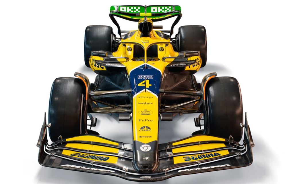 Formula 1: McLaren prezintă o grafică nouă pentru cursa de la Monaco, inspirată de casca lui Ayrton Senna - Poza 9