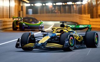 Formula 1: McLaren prezintă o grafică nouă pentru cursa de la Monaco, inspirată de casca lui Ayrton Senna