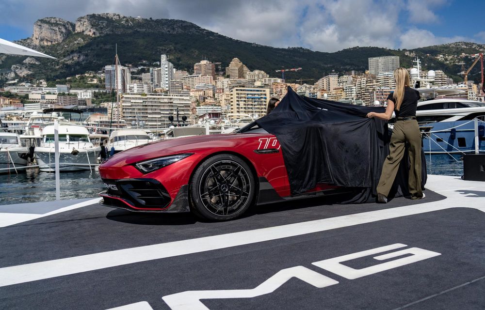 Noul concept Mercedes-AMG PureSpeed: sistem de protecție Halo preluat din Formula 1 - Poza 15