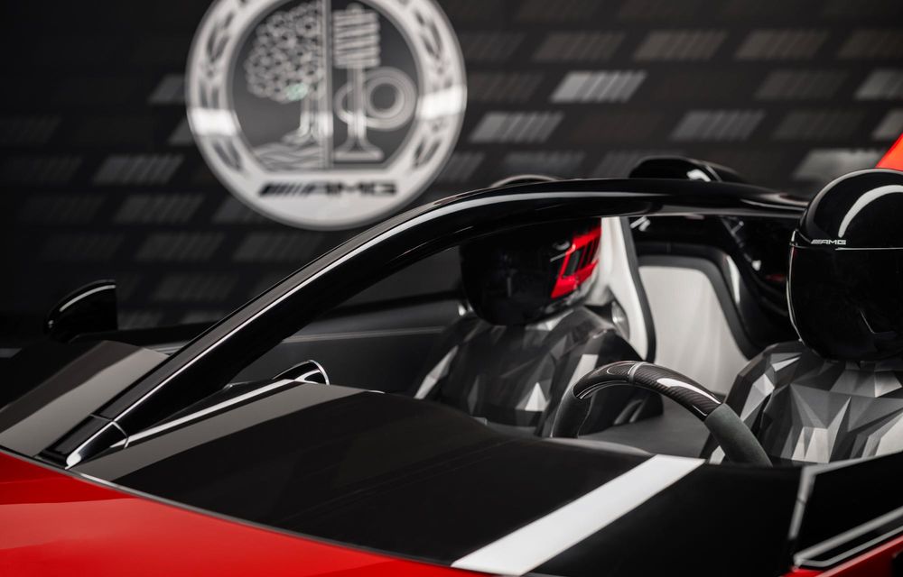 Noul concept Mercedes-AMG PureSpeed: sistem de protecție Halo preluat din Formula 1 - Poza 24