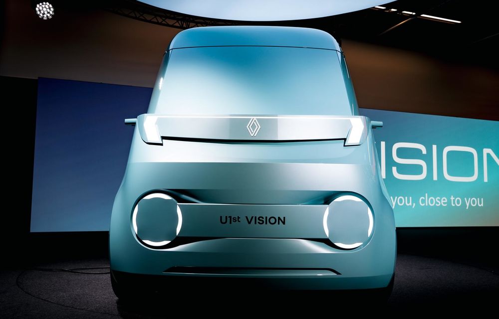 Noul concept U1st Vision, o viitoare utiltară electrică ce va fi produsă de Renault și Volvo - Poza 2