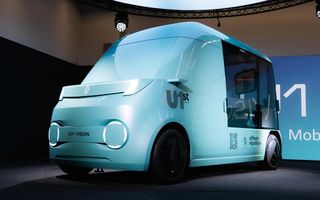 Noul concept U1st Vision, o viitoare utiltară electrică ce va fi produsă de Renault și Volvo