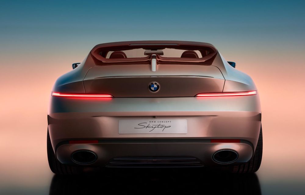 BMW prezintă conceptul Skytop: V8 cu 625 CP și plafon din piele - Poza 5
