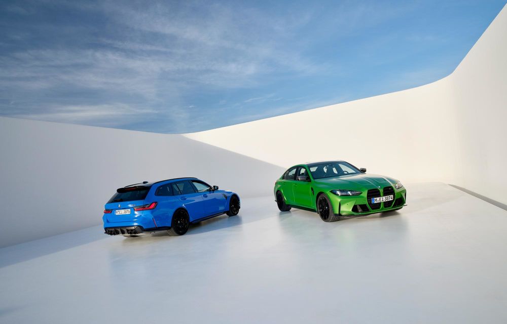 Noul BMW M3 facelift: 530 CP pentru versiunea Competition M xDrive - Poza 2