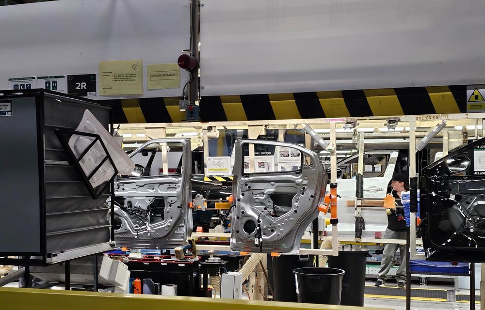 REPORTAJ: Am vizitat uzina Nissan din Marea Britanie, locul de naștere al noului Qashqai facelift - Poza 89