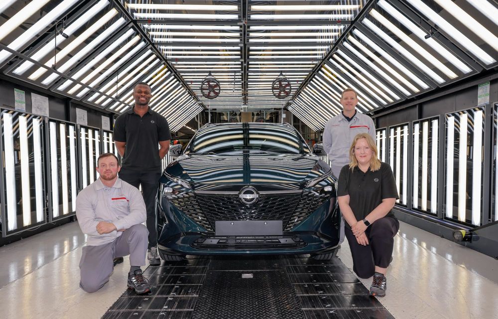 REPORTAJ: Am vizitat uzina Nissan din Marea Britanie, locul de naștere al noului Qashqai facelift - Poza 17