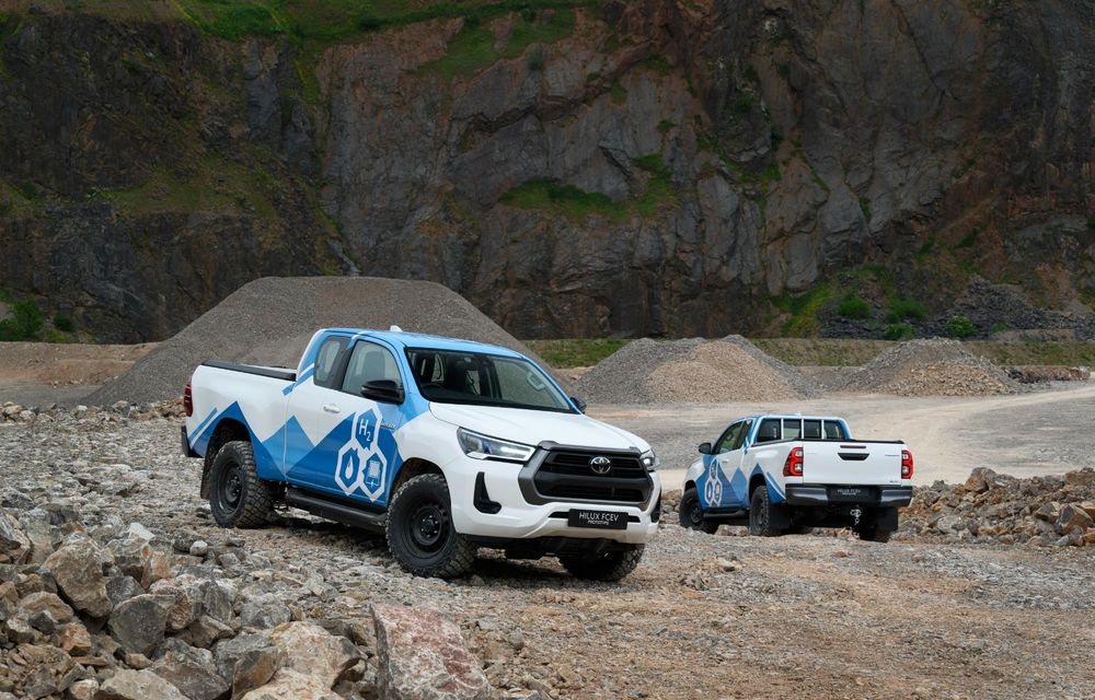 Toyota Hilux alimentat cu hidrogen a ajuns în faza demonstrativă: 600 km autonomie - Poza 5