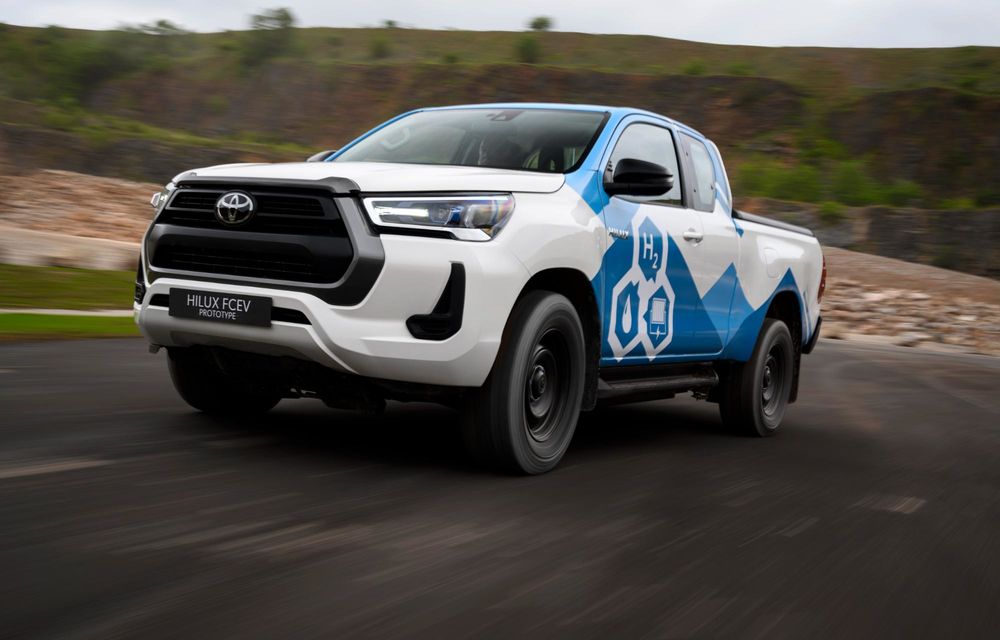 Toyota Hilux alimentat cu hidrogen a ajuns în faza demonstrativă: 600 km autonomie - Poza 3