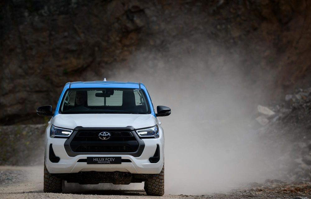 Toyota Hilux alimentat cu hidrogen a ajuns în faza demonstrativă: 600 km autonomie - Poza 4