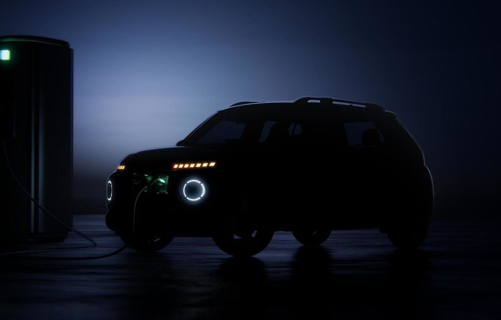 Primele imagini cu viitoarea electrică Hyundai, rival pentru Dacia Spring: 355 km autonomie - Poza 1