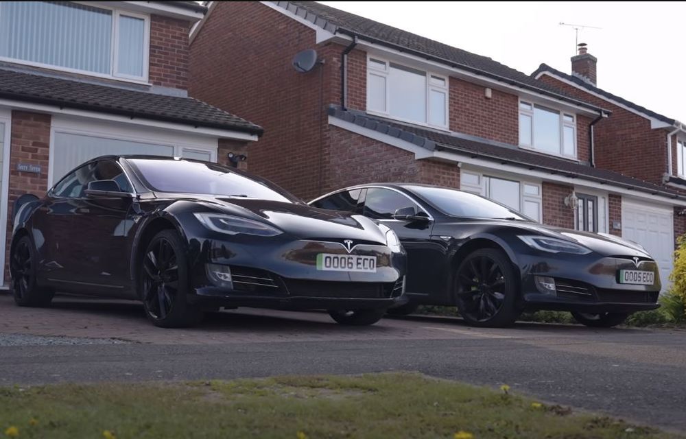 O Tesla Model S, din Marea Britanie, are aproape 700.000 de km și bateria originală - Poza 1