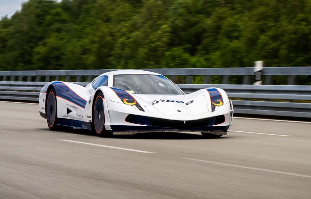 Japonezii au stabilit un nou record pentru cea mai mare viteză atinsă de o mașină electrică: 438 km/h - Poza 6