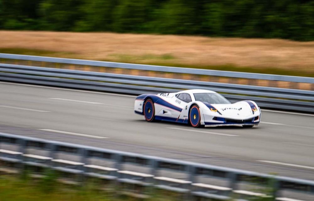 Japonezii au stabilit un nou record pentru cea mai mare viteză atinsă de o mașină electrică: 438 km/h - Poza 8