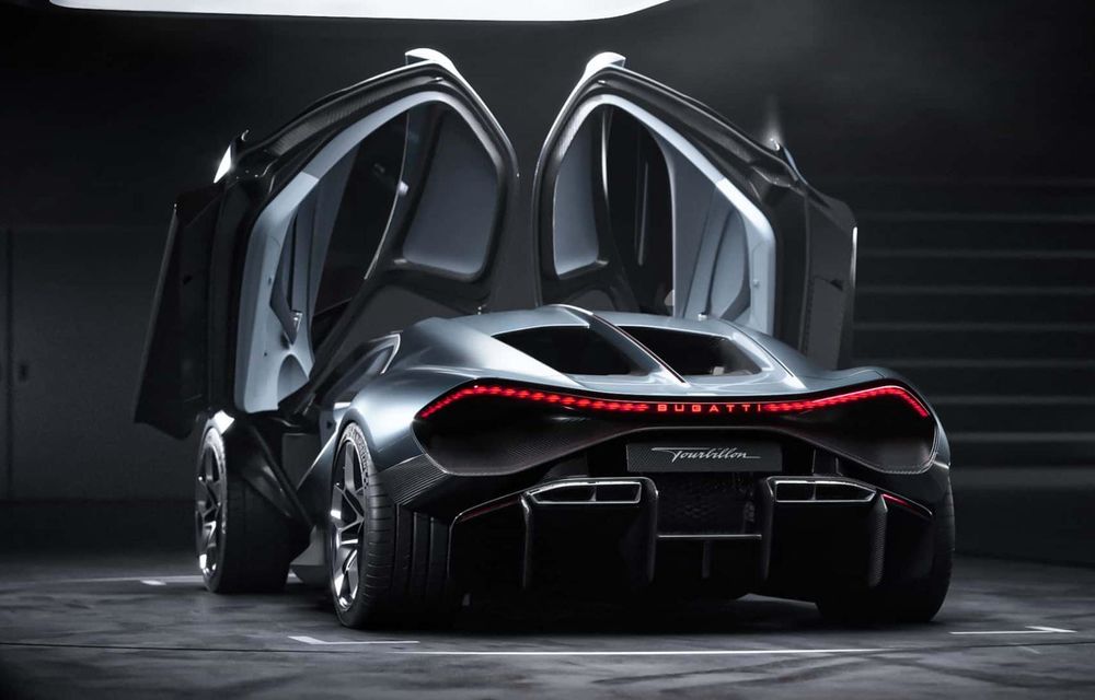 Acesta este noul Bugatti Tourbillon: motor V16 hibrid de 1800 cai putere - Poza 2