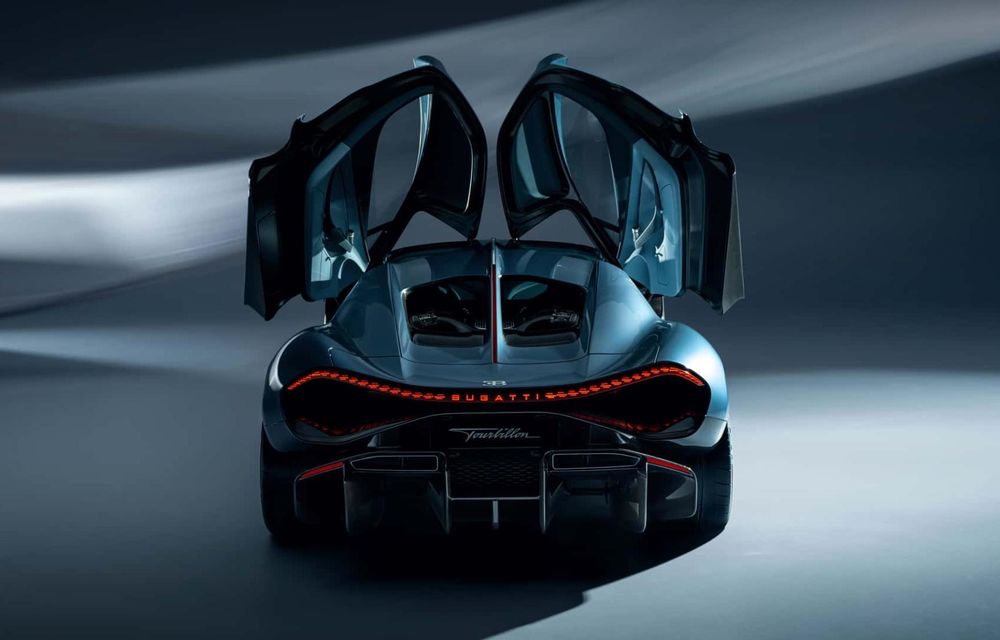 Acesta este noul Bugatti Tourbillon: motor V16 hibrid de 1800 cai putere - Poza 26