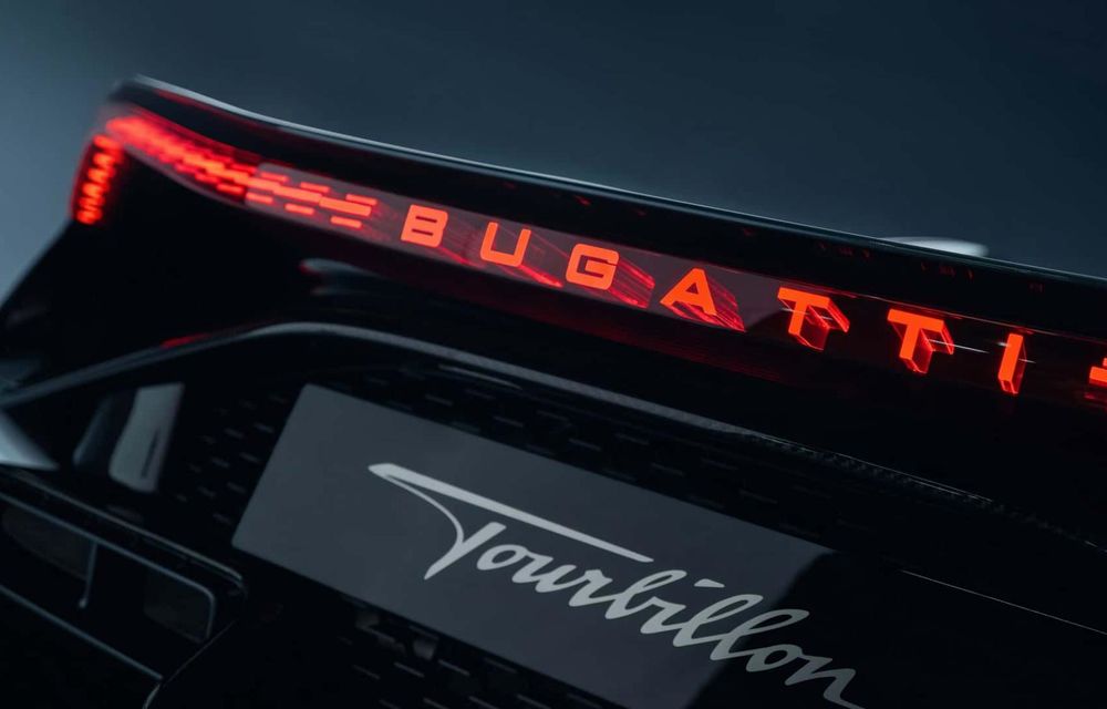 Acesta este noul Bugatti Tourbillon: motor V16 hibrid de 1800 cai putere - Poza 29