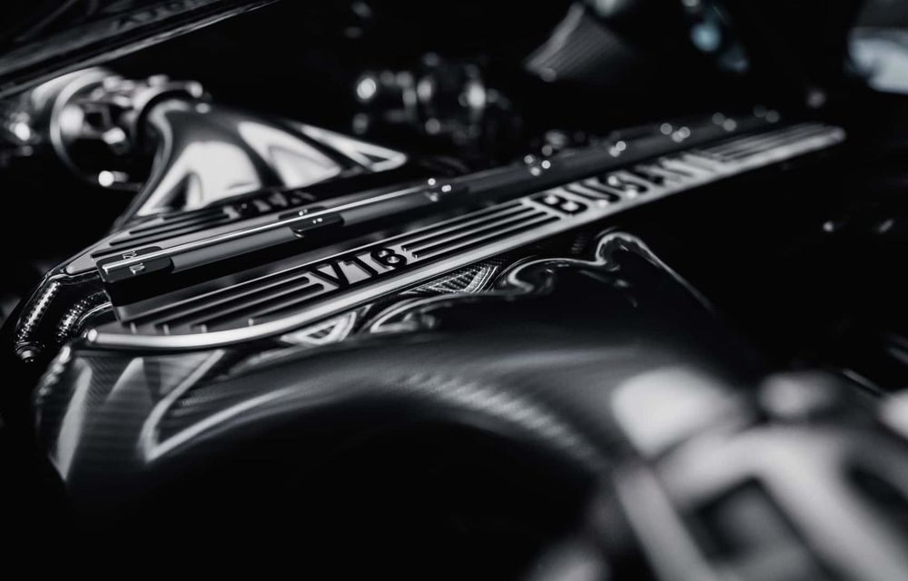 Acesta este noul Bugatti Tourbillon: motor V16 hibrid de 1800 cai putere - Poza 31