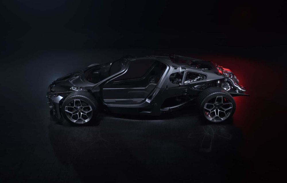 Acesta este noul Bugatti Tourbillon: motor V16 hibrid de 1800 cai putere - Poza 32