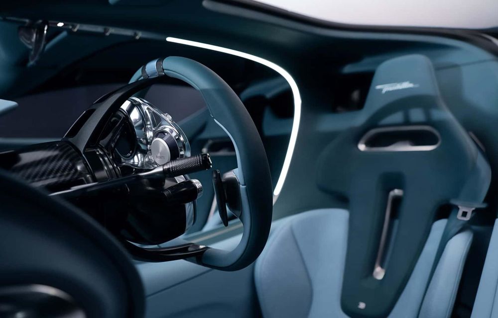 Acesta este noul Bugatti Tourbillon: motor V16 hibrid de 1800 cai putere - Poza 34