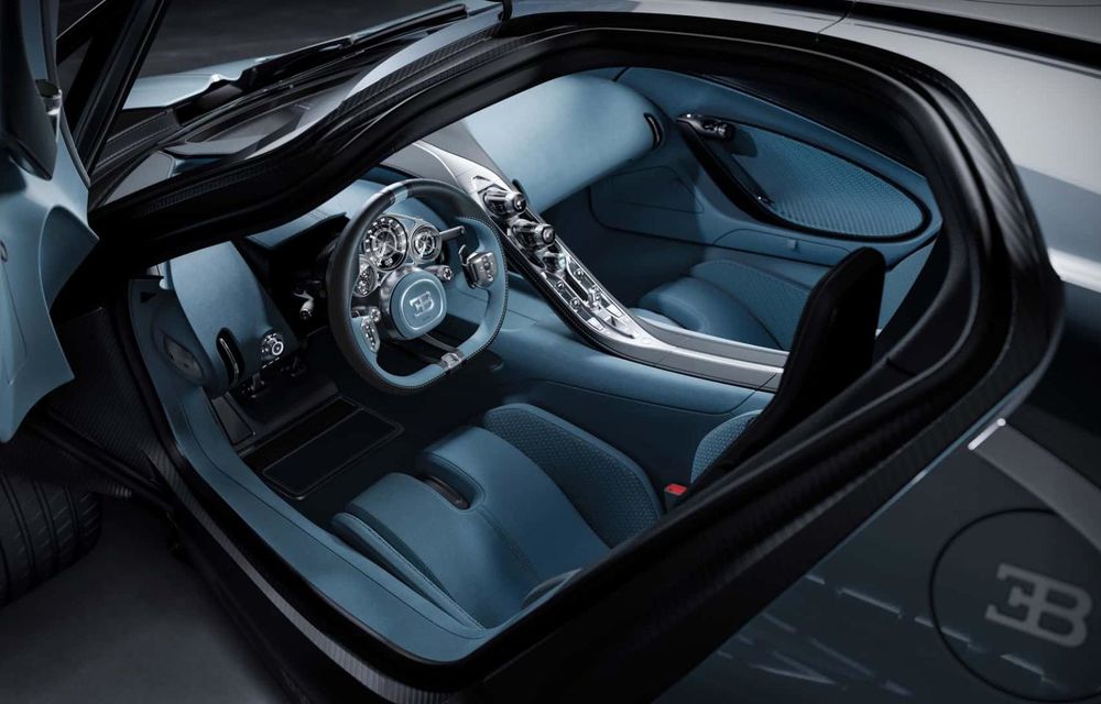 Acesta este noul Bugatti Tourbillon: motor V16 hibrid de 1800 cai putere - Poza 39