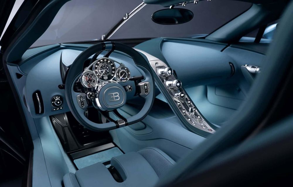 Acesta este noul Bugatti Tourbillon: motor V16 hibrid de 1800 cai putere - Poza 40